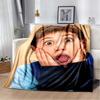 Home‑Alone Classic Film Print Flannel Blanket Soft Warm Throw For Sofa Bedroom Xmas Home Decor Holiday Fan Collectible Gift