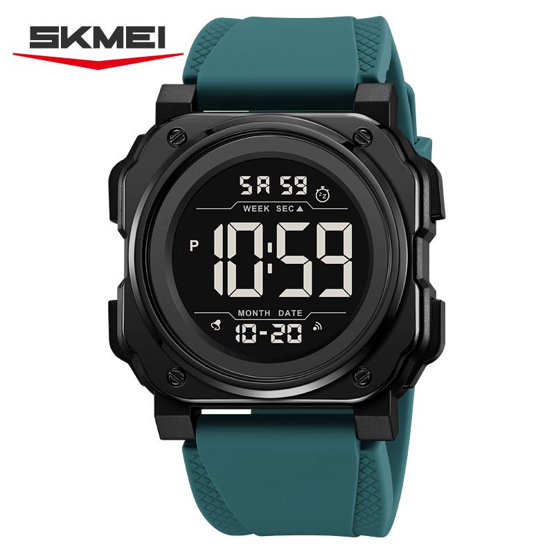 Skmei 2511 Fashion Gents Digital Watch Silicone Strap Waterproofing Multi Function Night Display Sports Watch Factory