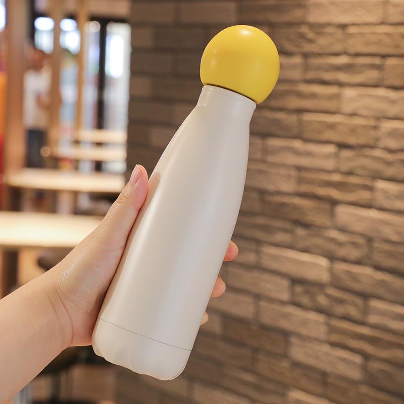 750ml Mattierte Edelstahl Sport-Thermosflasche mit schmaler Öffnung