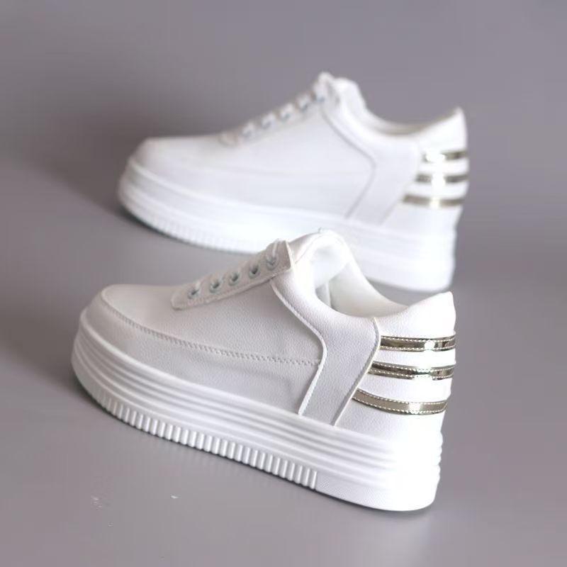 Inner height increase women's autumn new women's shoes muffin board shoes platform casual shoes