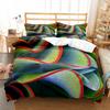 Succulent Plants Green Plant Duvet Cover Set Polyester Comforter Cover King Queen Full Size Bedding Set with Pillowcase for Teen