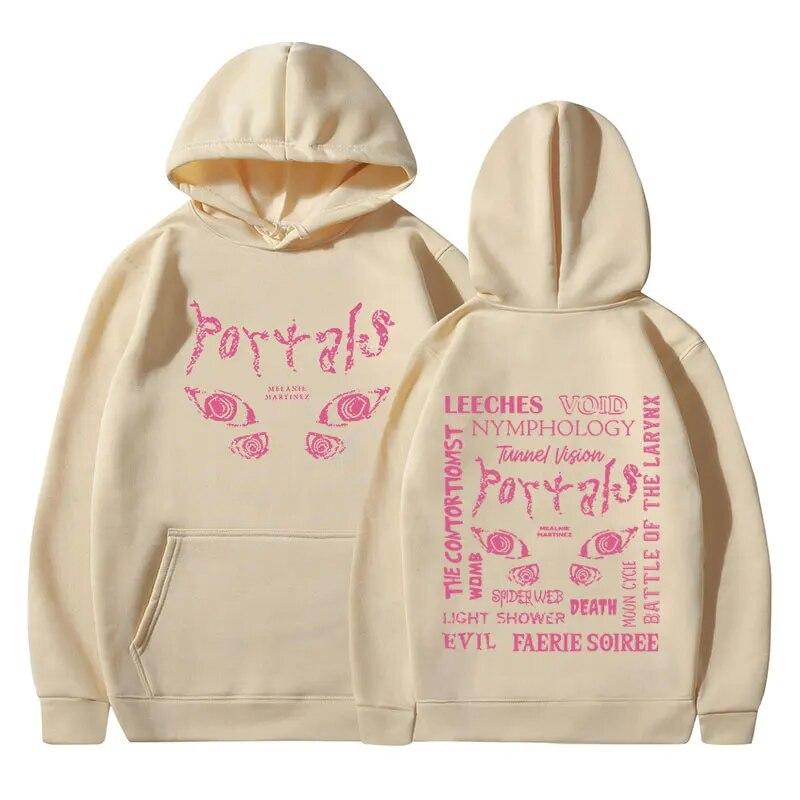 Melanie Martinez Hoodie Music Album Portals Graphic Hooded Sweatshirts Men Women Casual Vintage Long Sleeve Pullovers Streetwear