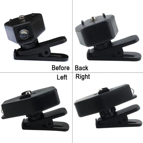 MUQZI Sportowe akcesoria przenośne mini okulary LED z lampką zaciskową do czytania oświetlenie narzędzie do użytku na zewnątrz