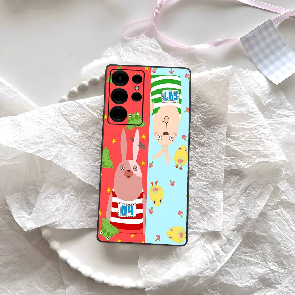 

Anime U-USAVICH Phone Case For Samsung S 24 fe 25 Ultra plus 20 lite 21 30 22 23 24 22 Ultra 5G Fundas Samsung S24