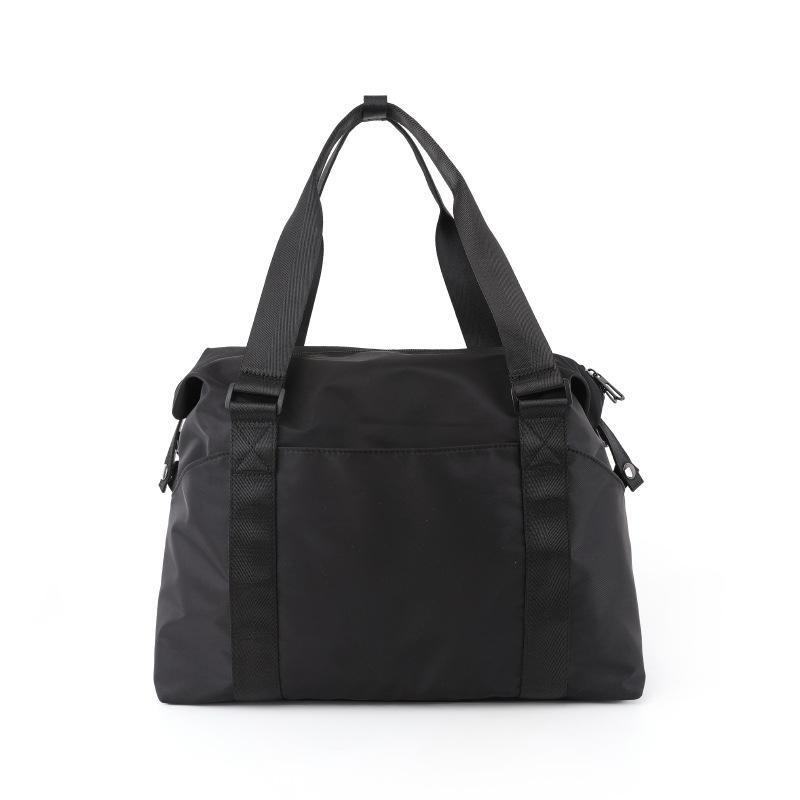 

Guangzhou luggage nylon gym bag blank LOGO custom wet and dry separation yoga bag large capacity handbag travel bag