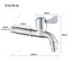 Quick-Open Washing Machine Faucets