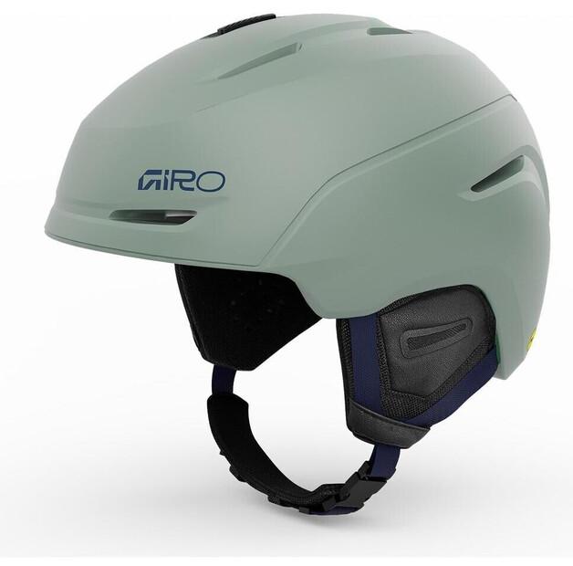Шлем защитный Giro Neo Mips (MatteGlacierGreen) синий