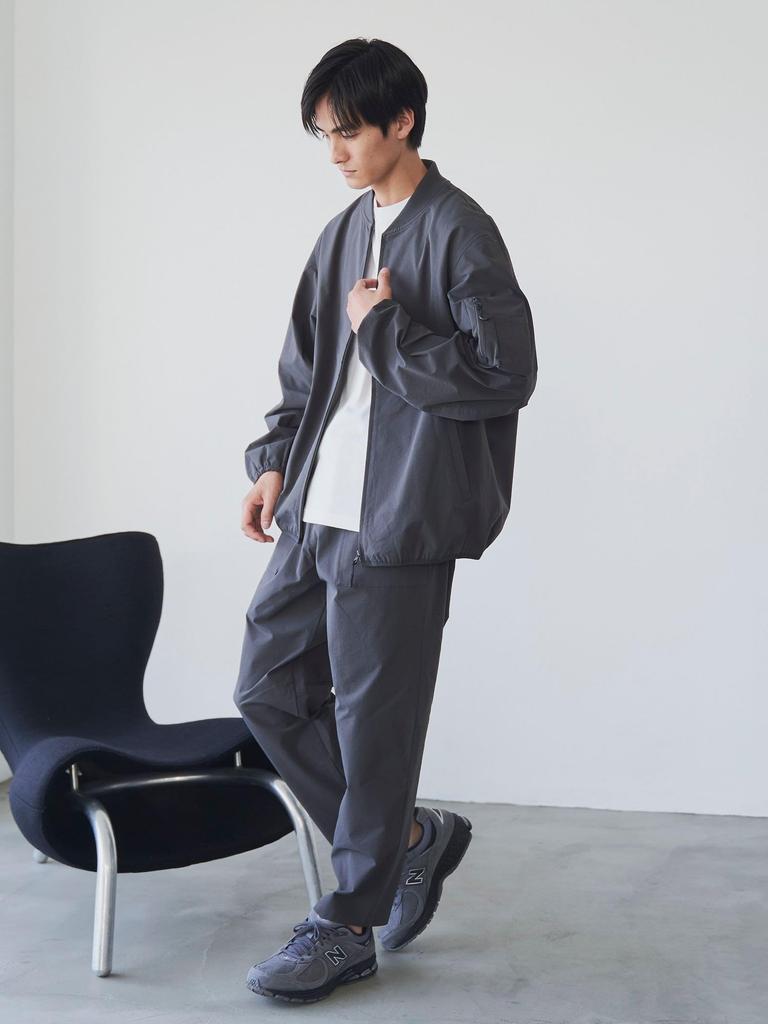 Cohen Hiker Tech Blouson [Wrinkle-Resistant/Stretch/Water-Repellent/Washable] 75606000003 2990 DK.BROWN(29) XL