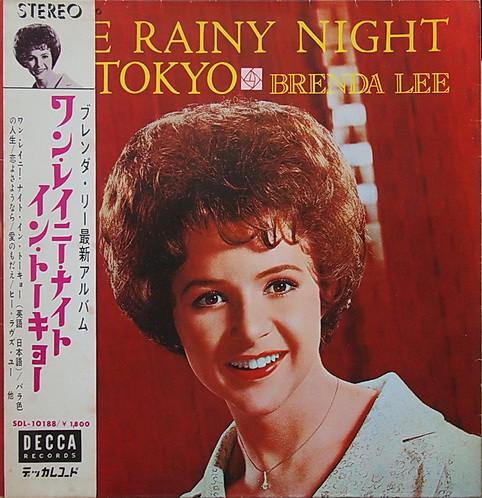 

LP Record BRENDA LEE - One Rainy Night In Tokyo SDL10188 DECCA 1965 Japan Pop Used