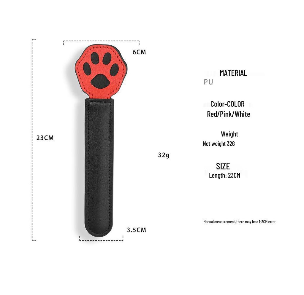 Adult Leather Panda Paw Hand Slap Toy for Couples