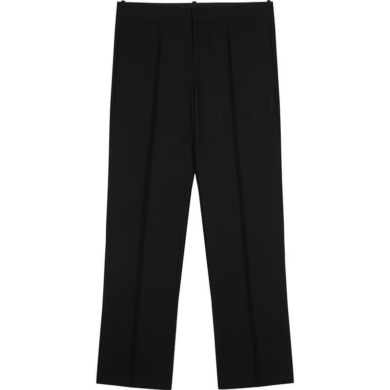 JNBY Spring 2025 100% Wool Slim-Fit Cigarette Pants