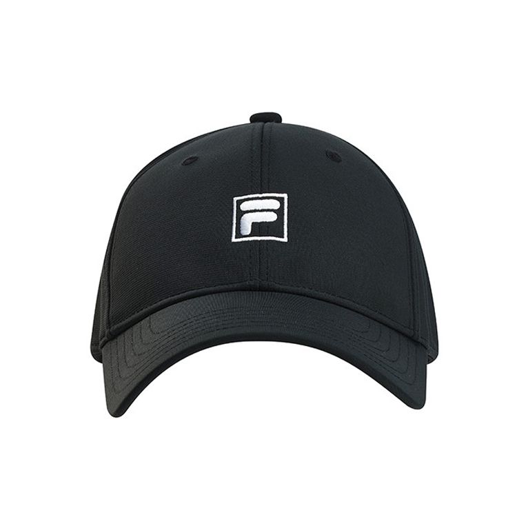 FILA Casual Logo Embroidered Polyester Duckbill Cap Men caps F13M247201F