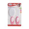 2Pcs/set baby comb brush care set, baby shampoo  soft hair comb to remove fetal ringworm, cleaning brush