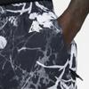 Nike All-Over Print Fitted Mid-Rise Drawstring Sports Shorts Men Shorts Black DV9546-010
