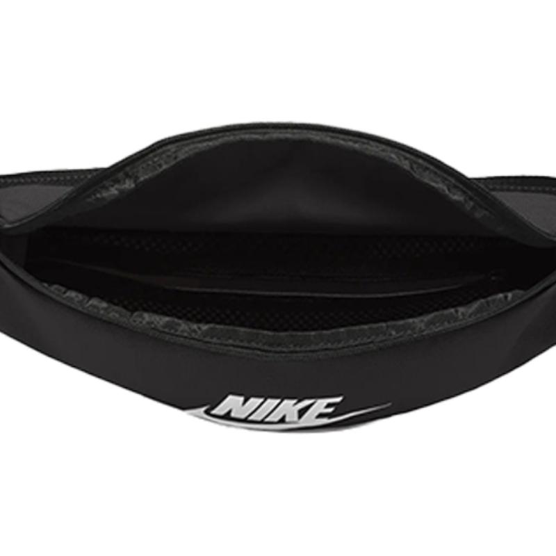 Nike Polyester Crossbody Bag, Fanny Pack Unisex Black Casual BA5750-020