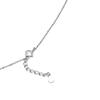 Collier Luxenter en argent 925 finition en rhodié - Heshi