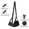 Portable Airplane Footrest Adjustable Strap, Travel with Lightweight Hammock Leg Rest Comfort Resting Hammock Office Footrest Strap