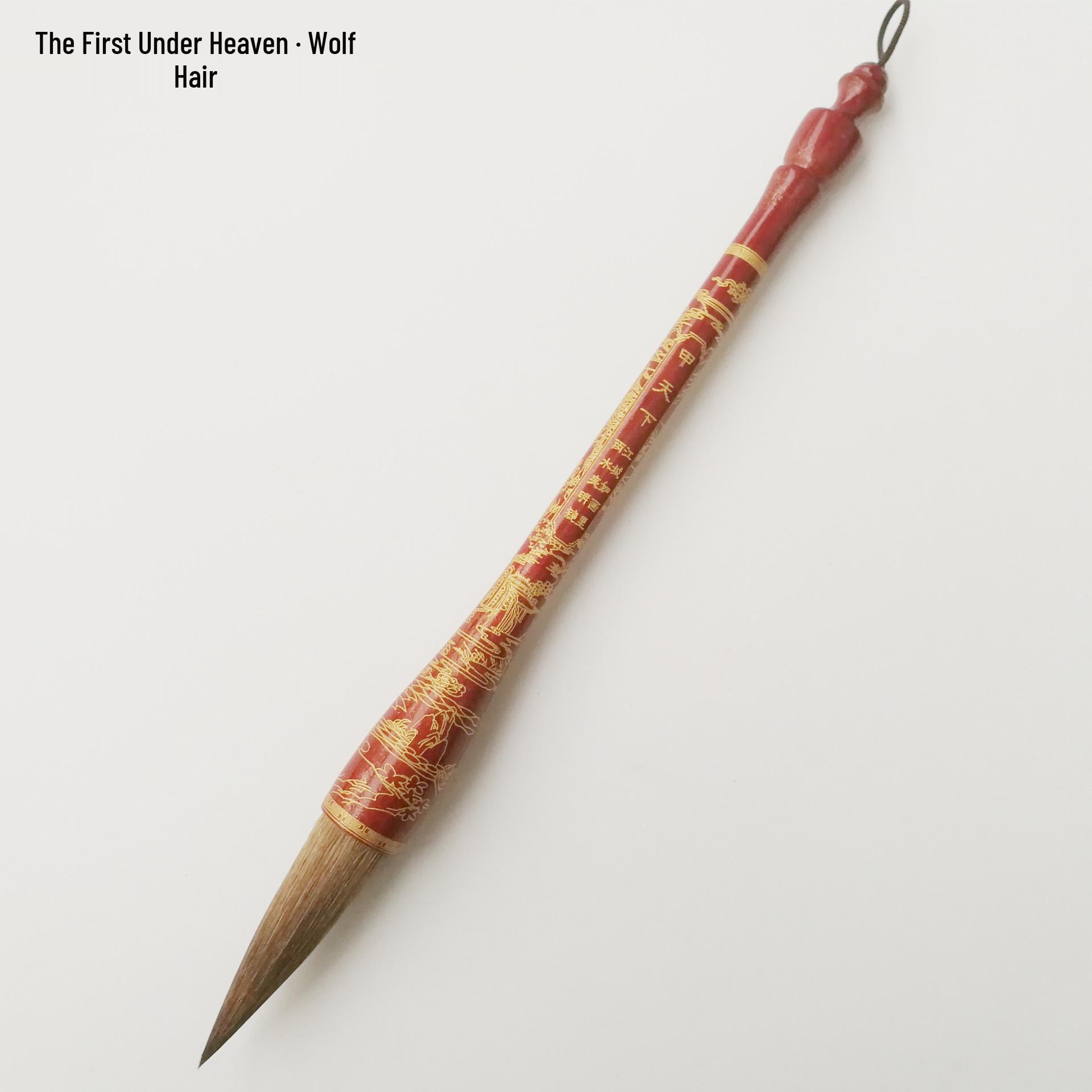Mixed Hair Calligraphy Brush Set: Wolf, Sheep, and Sable Tail Hair