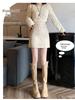 Black A-line High-waisted PU Leather Skirt: Women's Spring/Autumn Slimming Mini with Anti-exposure Design