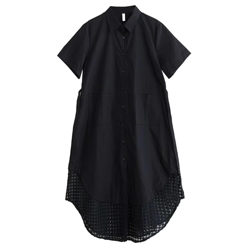 

Xitao Карманный бандаж Необычное женское платье ZMY1237 One Size чёрный