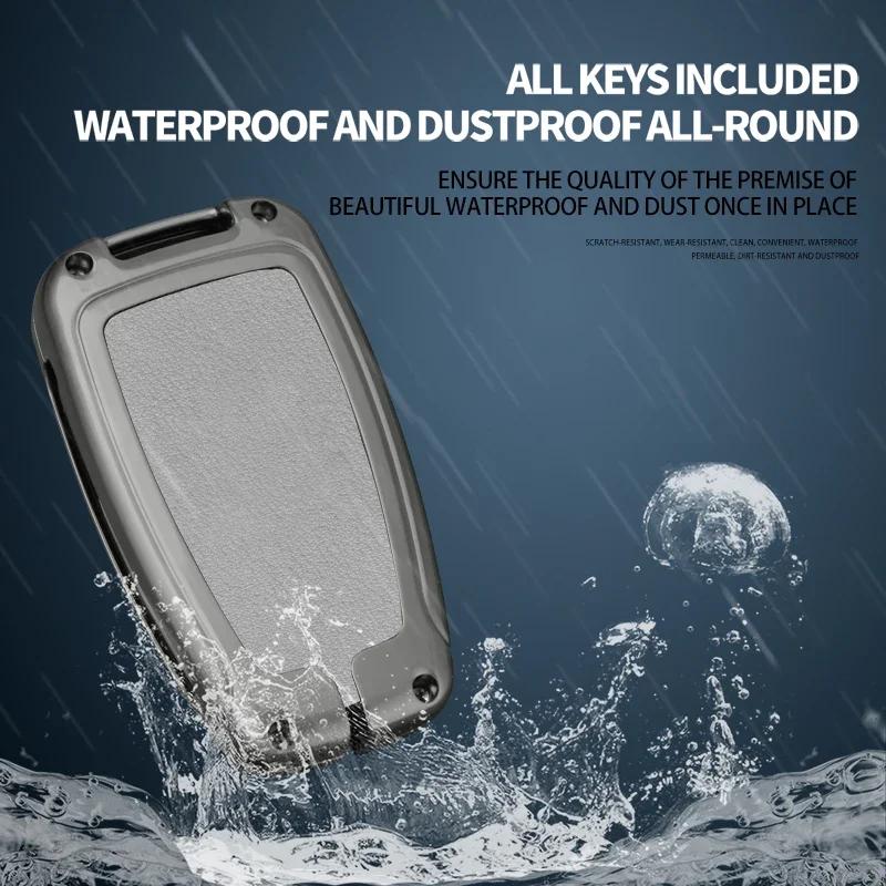 Car Remote Key Case Cover Shell Fob For Toyota Corolla Prius Camry CHR C-HR RAV4 Altis Land Cruiser Prado Keyless Accessories