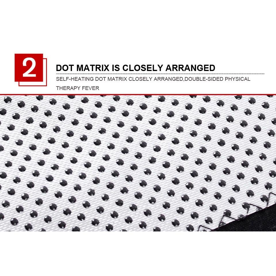 1 Pair Knee Brace Support Pads Adjustable Tourmaline Self-heating Magnetic Therapy Knee Protective Belt Arthritis Knee Massager