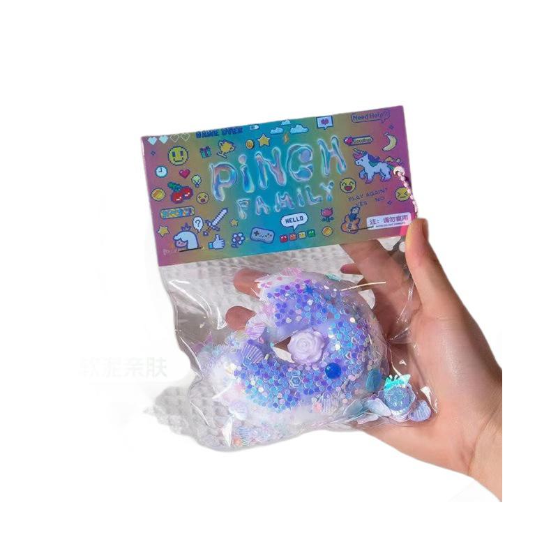 Sweet Donut Waffle Stress Relief Squeeze Toy - Internet Celebrity Hot Seller