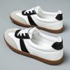 Women's Retro Casual Sneakers PU Leather Non-slip Sports Shoes Soft Sole Non-slip Footwear for Walking Traveling