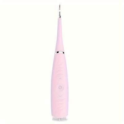 1pc Electric Dental Plaque Remover - Rechargeable Teeth Cleaner with 5 Adjustable Modes, Effective Stain Eraser for Oral Hygiene