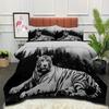 Tiger Fat Quilt Bedding Three-piece Set Digital Printing Bedding Home Textile Quilt Kit