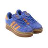 Adidas Originals Gazelle Bold Classic Comfortable Sneakers Women Sneakers Blue JS3906