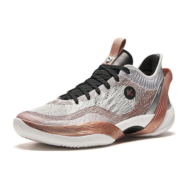Anta Scarpe da Basket da Uomo Bianco Nero Blu 912411102-4