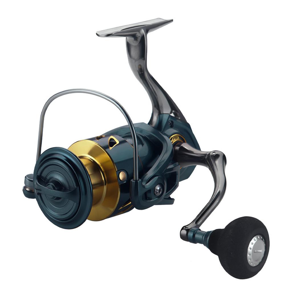5.2:1 Spinning Reel CNC Metal Arm 3+1 BB Fishing Reel for Freshwater Saltwater Fishing SA2000