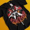 Demon Slayer Shirt Kokushibo Upper Moon 1 Tshirt Zenitsu T-Shirt Muzan Tanjiro