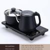 Automatic Electric Tea Set with Water Filling, Brewing, and Heating - Includes Table Tray and Water Pump (20x37 cm)