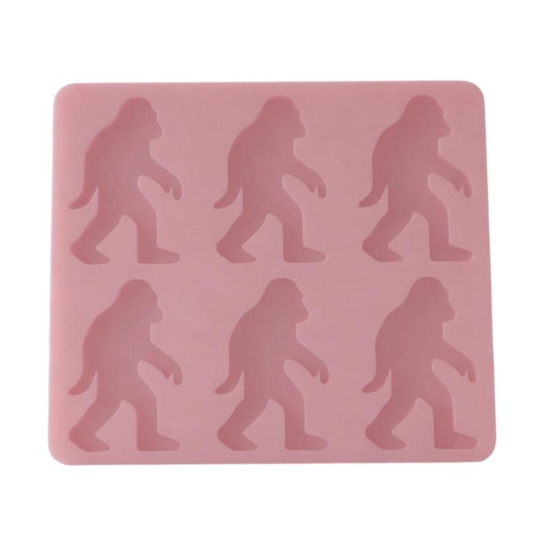 Ice Cubes Mold 6 Cavity Creative Big Feet Shape Ice Tray For Whiskey And Beverages Party Drinks Easy Release Reusable