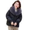 Winter jacket short down cotton clothes versatile new middle-aged women's winter fashion warm cotton-padded clothes