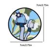 Aufbügelbares besticktes Abzeichen Outdoor-Abenteuer-Design Kosmischer Pilz Astronaut Für Jeansjacke Hut Tasche DIY Personalisierbare Dekoration