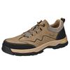 Leather platform non-slip field work hiking shoes tooling shoes men's autumn and winter outdoor casual hiking shoes