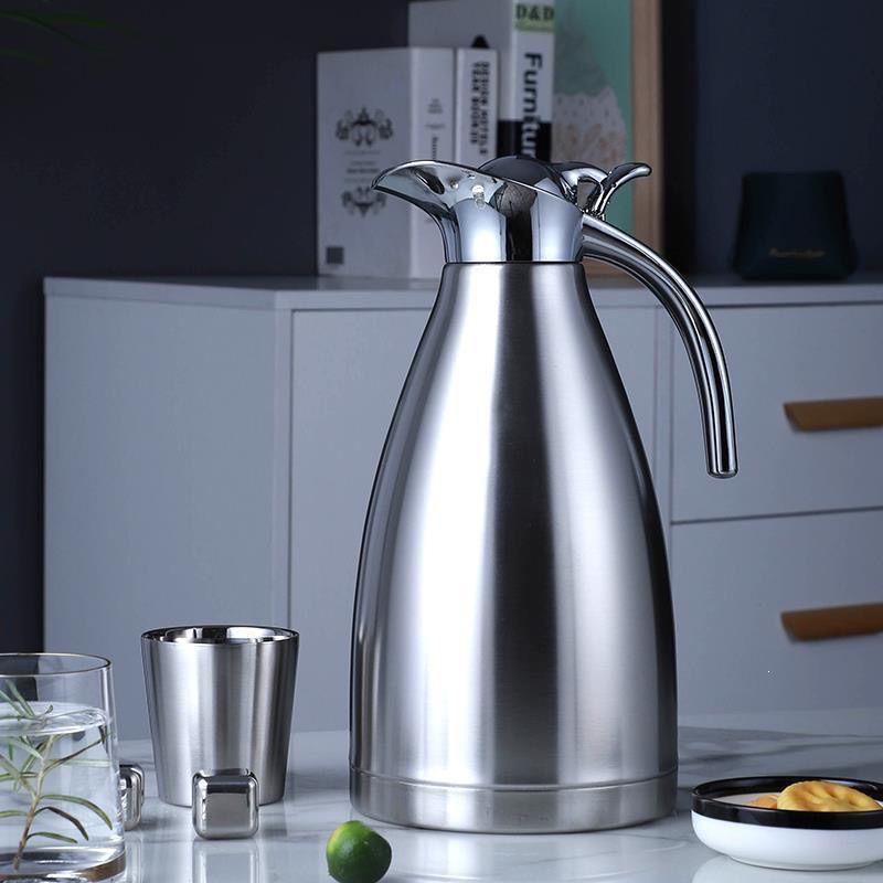 304 Stainless Steel Vacuum Insulated Water Bottle & Thermos - Large Capacity Kettle
