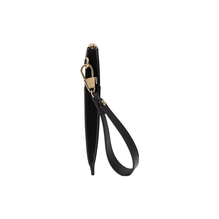 Gucci Hollow Interlocking Double G Logo Zipper Handbag Men Handbags Black 723320-K9GSG-9769