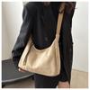 New Vintage Faux Leather Shoulder Bag for Women Retro Underarm Hobo Purse Large Capacity Tote Handbag