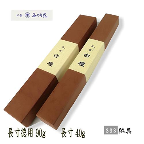 Minorien Incense, Fuin, Sandalwood, Long, Round Stripes (90g)