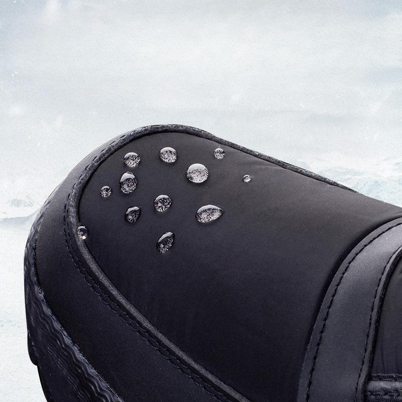 Thickened Warm Couple Large Cotton Shoes Velvet Casual Short Tube Men's and Women's Large Size Non-slip Snow Boots