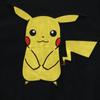 Levi's Pokémon Collaboration Pikachu Long Sleeve Sweat Trainer S Black Men's Used