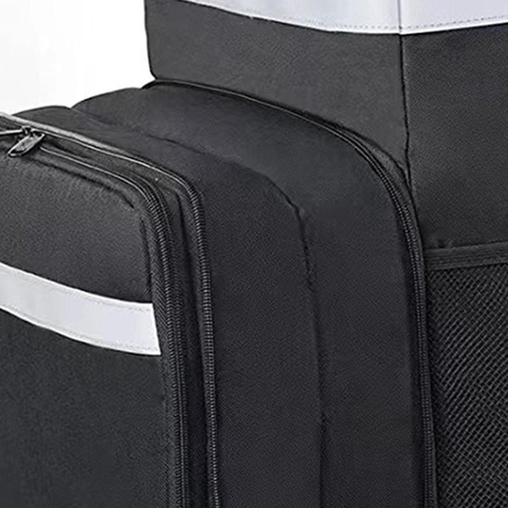 Portable Thermal Food Bag with Handle, Delivery Backpack, for BBQ Grocery