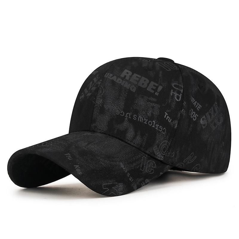 

Spring & Autumn Graffiti Style Adjustable Hip Hop Baseball Cap Adjustable чёрный