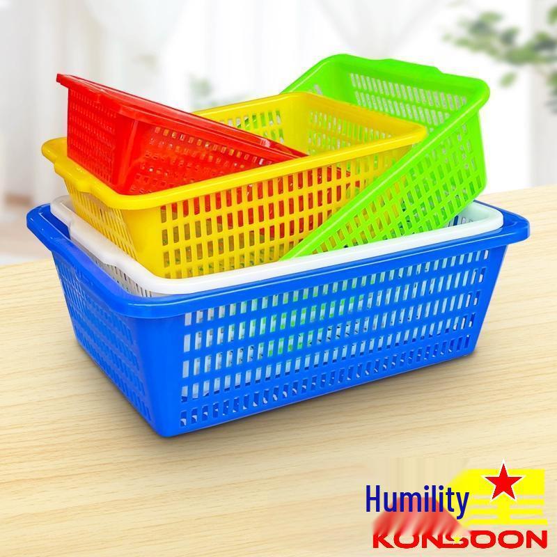 Qianxing Rectangular Plastic Storage & Vegetable Washing Baskets