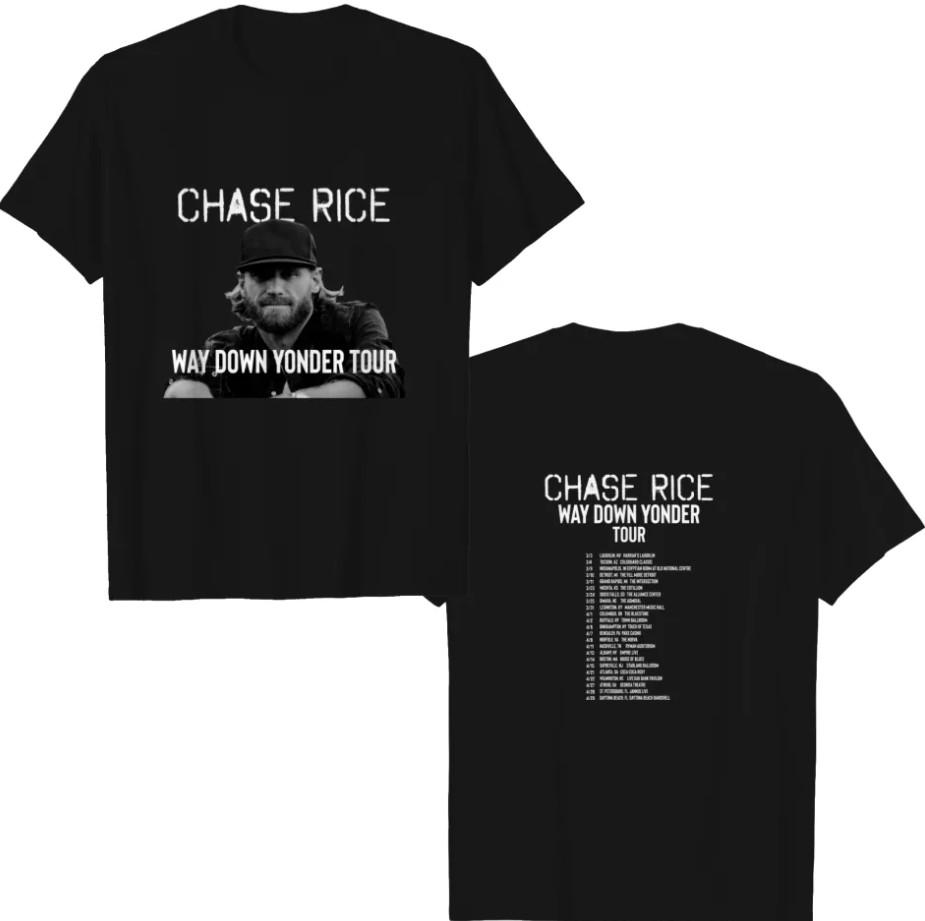 Chase Rice 2023 Way Down Yonder Tour 2023shirt XXXXL