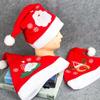For Men Santa Claus Snowman Skullies Women Christmas Hats Beanies Velvet Hats Korean Winter Caps
